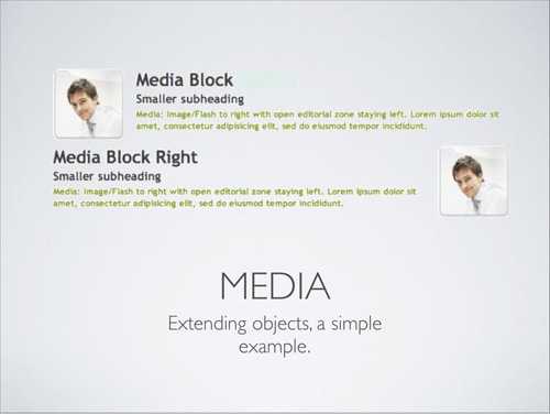 Media Object, un exemple d’extension d’objets